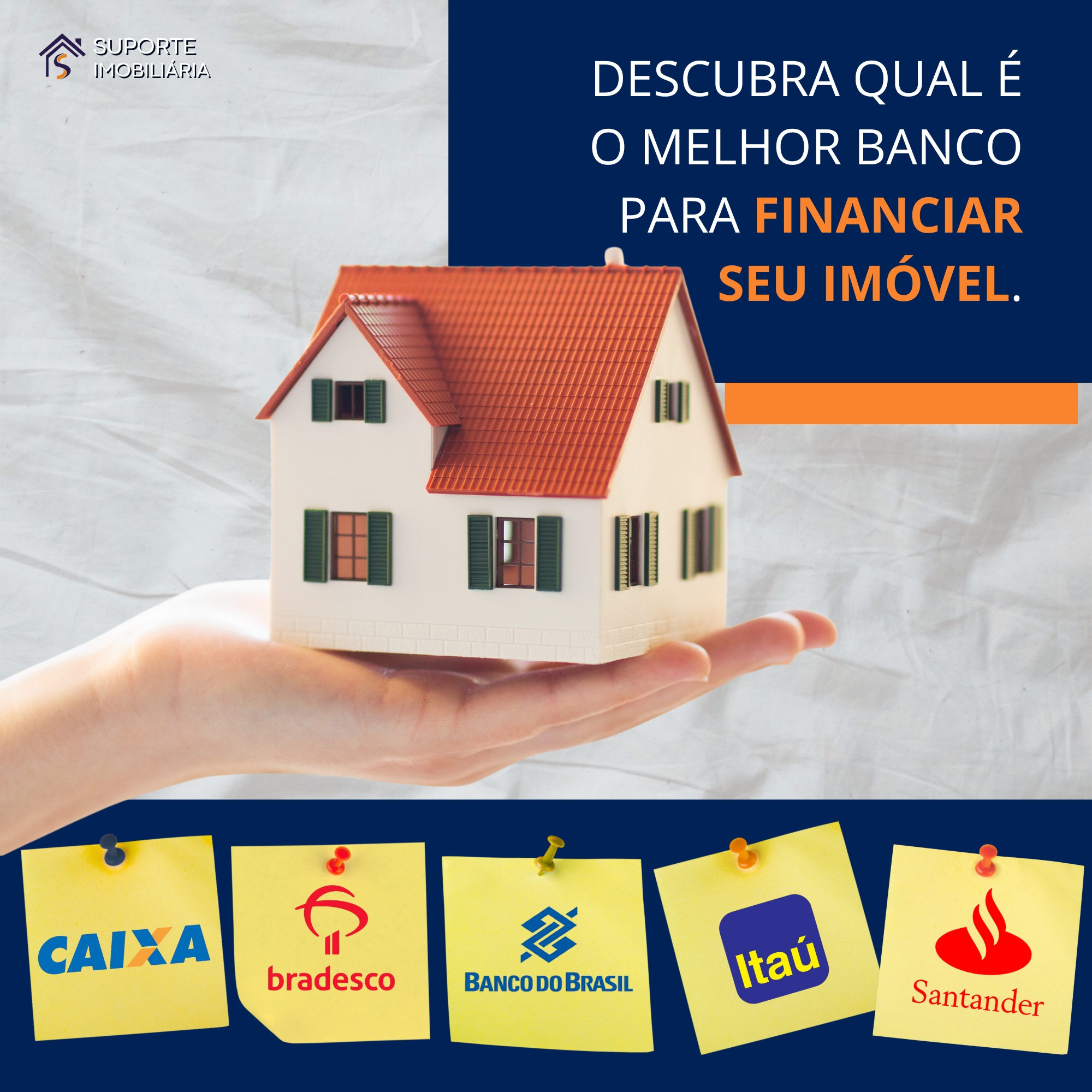 Descubra qual é o melhor banco para financiar seu imóvel: Caixa, Bradesco, Banco do Brasil, Itaú e Santander