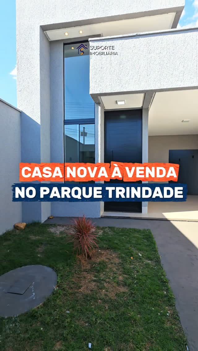A Suporte Imobiliária apresenta esta excelente casa à venda em Aparecida de Goiânia: 🛏️ 3 quartos, sendo uma suíte; 🛋️ Sala de estar e…
